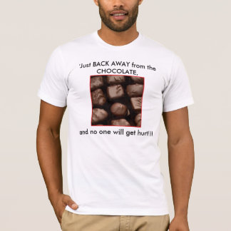 Unisexschokoladen-Liebhabers T-Shirt