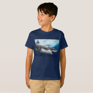 Unisexstier-Haifisch scherzt T - Shirt