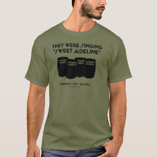 UnisexT-Shirt "süßer Adeline" (Ermüdungs-Grün) T-Shirt