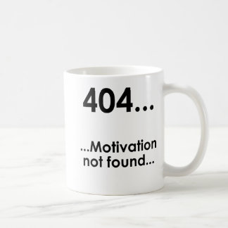 Unispruch "Error404" Geschenk, Studenten Kaffeetasse