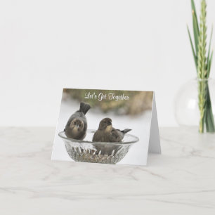 Unissons-nous - Carte de voeux vide