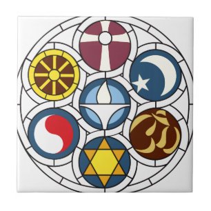 Unitarische universalistische Waren Fliese