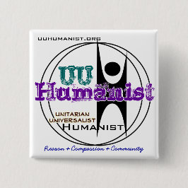 Unitarischer universalistischer (UU) Humanist Button