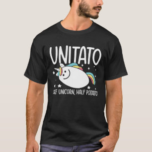 Unitato Half Unicorn Halbe Kartoffel T-Shirt