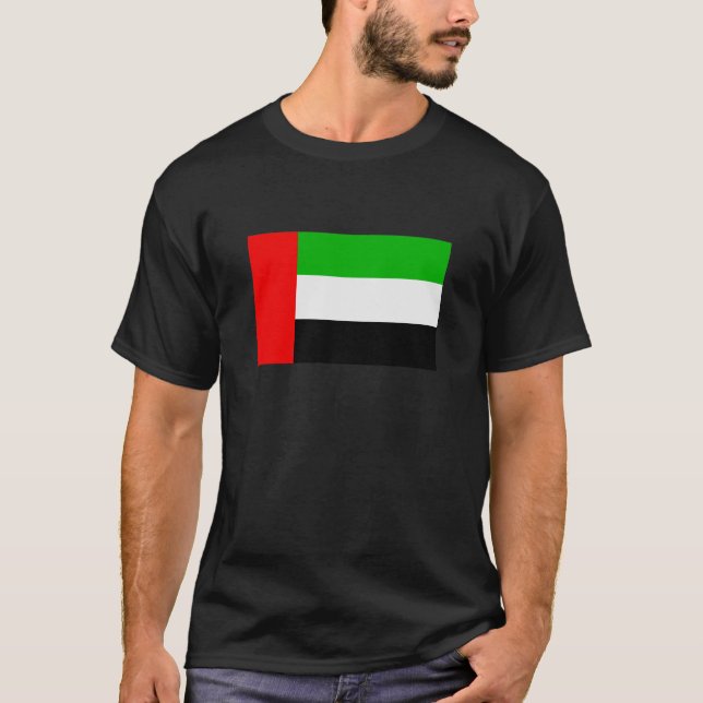 United- Arab Emiratesflaggen-T - Shirts und (Vorderseite)