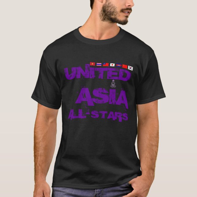united asia all star… T-Shirt (Vorderseite)