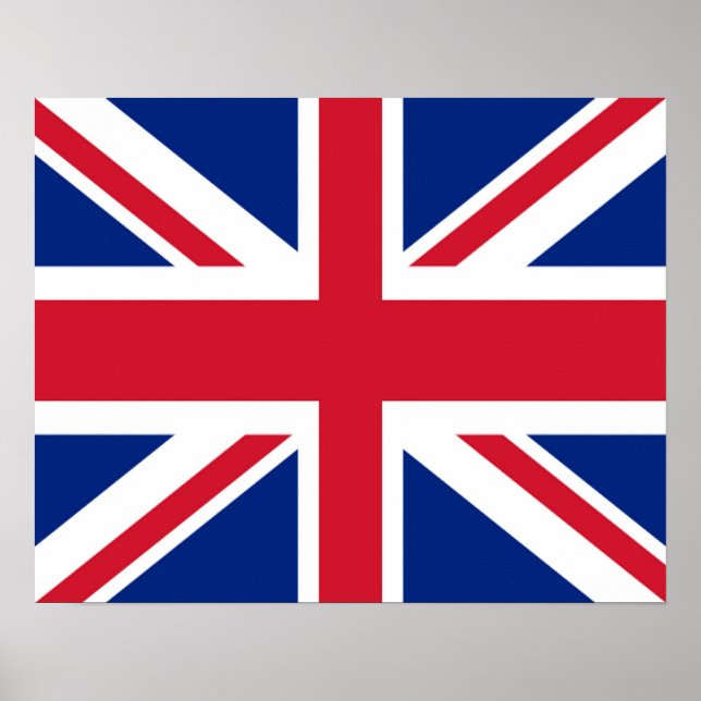 United/British/Union Jack Flag Poster (Vorne)