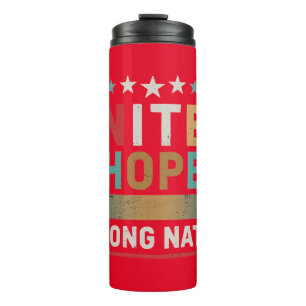 United Hope Strong Nation."Thermal Tumbler Thermosbecher