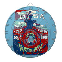 United in Hope: Stronger Together - USA Art Print