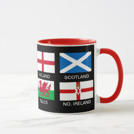 UNITED KINGDOM All Flag Mug Tasse
