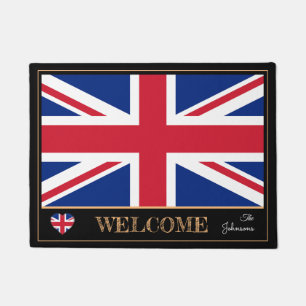 United Kingdom & British Flag, England /sports Fußmatte