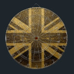 United Kingdom Flag Vintag #2 Dartscheibe<br><div class="desc">Flagge des Vereinigten Königreichs Vintag. Design ist auf anderen Produkten erhältlich.</div>