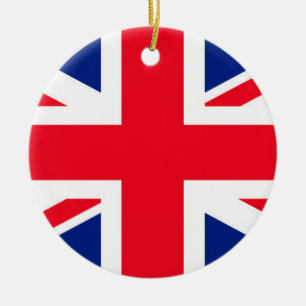 United Kingdom Jack Flag Keramik Ornament