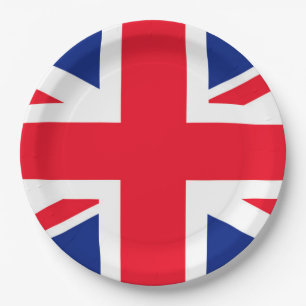 United Kingdom Jack Flag Pappteller