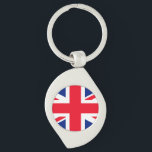 United Kingdom Jack Flag Schlüsselanhänger<br><div class="desc">United Kingdom Jack Flag</div>