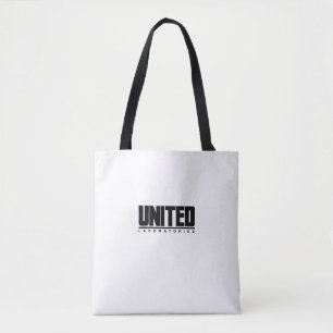 United Laboratories Leinwand Black and White Tasch Tasche