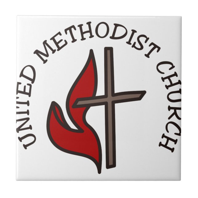 United Methodics Church Fliese (Vorderseite)
