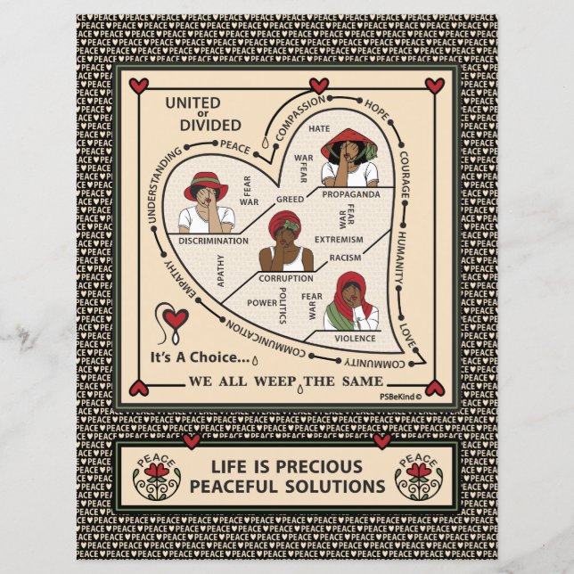 United or divided_a_flat Sheet 8.5"x11" (Vorderseite)