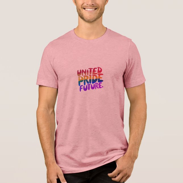 United Pride Future Tri-Blend Shirt (Vorderseite)