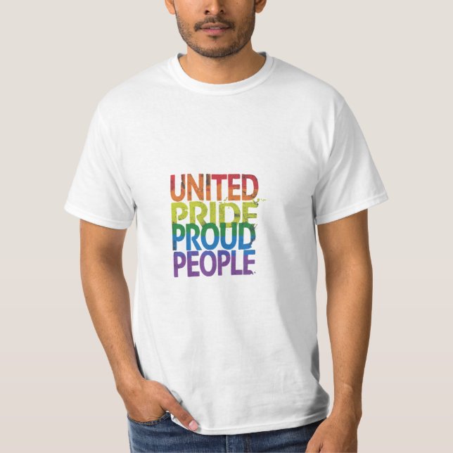 United Pride | Patriotischer Männer-T - Shirt (Vorderseite)