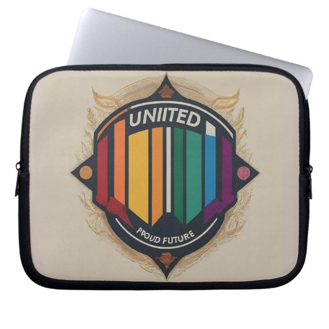 United Proud Future Laptopschutzhülle (Vorderseite)