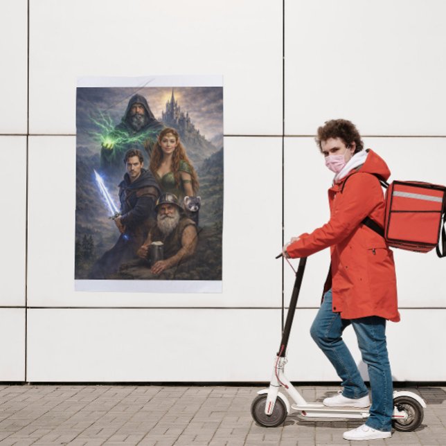 United Races Epic Scene Poster | Fantasy Unity Kun (Von Creator hochgeladen)