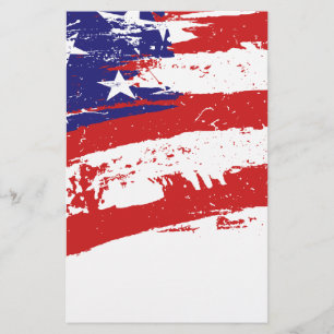 United Staaten/American Star Flag, USA/USA Briefpapier