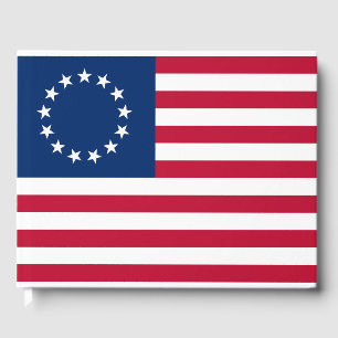 United Staaten Betsy Ross Flag Gästebuch