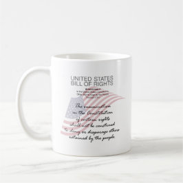 United Staaten Bill of Rights. Neunte Änderung Kaffeetasse