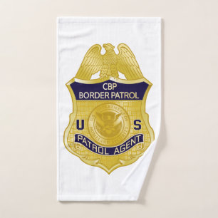 United Staaten Border Patrol Abzeichen Immigration Handtuch