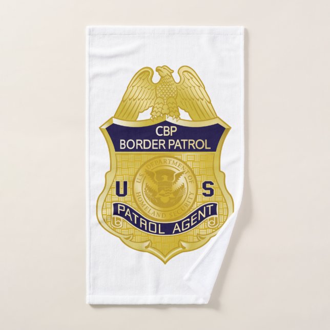 United Staaten Border Patrol Abzeichen Immigration Handtuch (Handtuch)