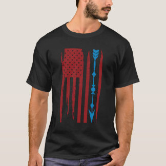 United Staaten Bow Arrow Hoodie Archery Usa Archer T-Shirt