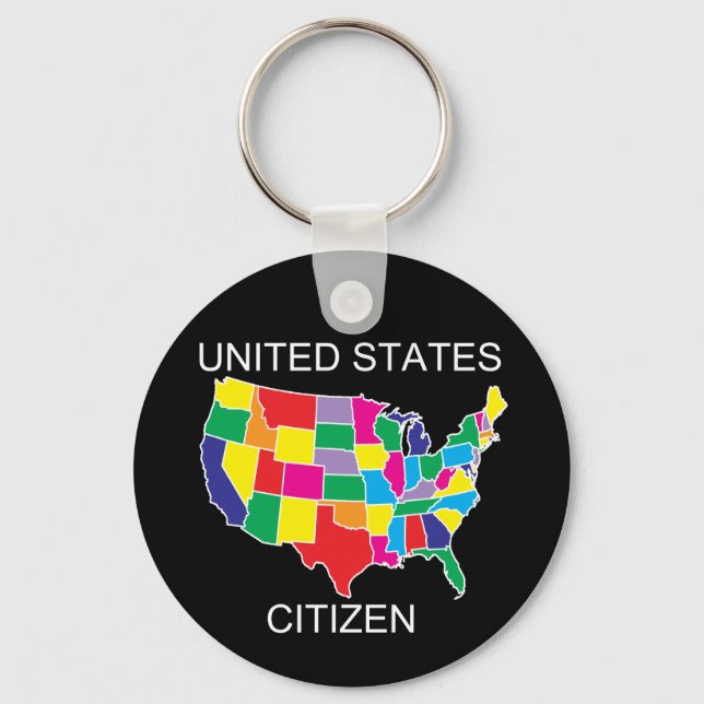 United Staaten Citizen Schlüsselanhänger (Vorderseite)
