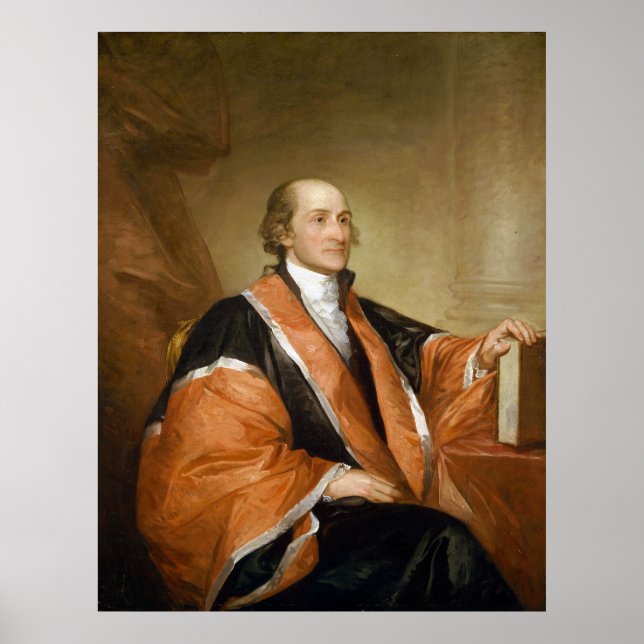 United Staaten First Suprecourt Justice John Jay Poster (Vorne)
