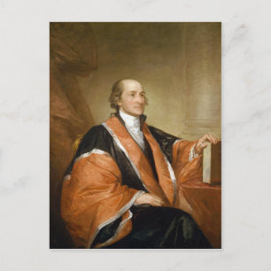 United Staaten First Suprecourt Justice John Jay Postkarte