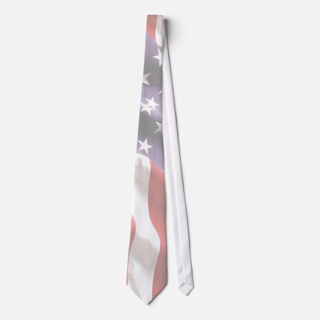 United Staaten Flag Stars n Stripes Krawatte (Vorderseite)
