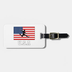 United Staaten Football Soccer Team USMNT Gepäckanhänger