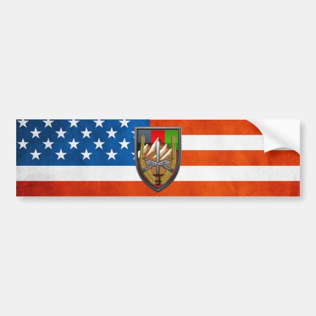 United Staaten Forces Afghanistan Autoaufkleber (Vorne)