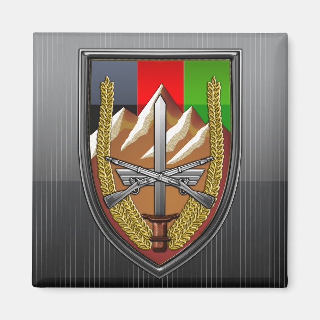 United Staaten Forces Afghanistan Magnet (Vorne)