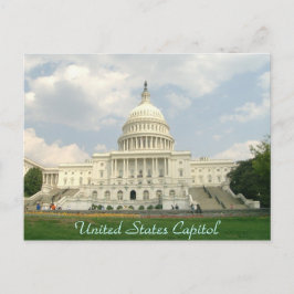 United Staaten Hauptstadt Postcard Postkarte