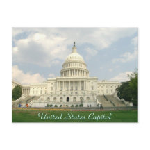 United Staaten Hauptstadt Postcard