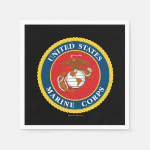 United Staaten Marines   Siegel 1 des Meereskorps Serviette