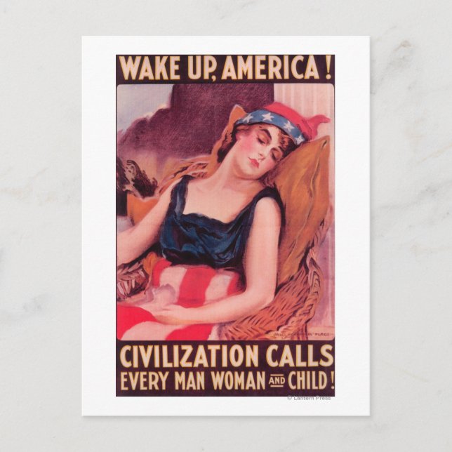 United Staaten of AmericaWar II Promotional Postkarte (Vorderseite)