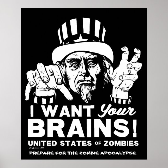 United Staaten of Zombies Poster (Vorne)