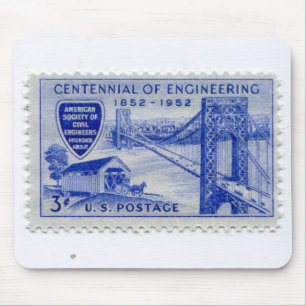 United Staaten Postage Briefmarke Mouse Mat Mousepad