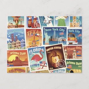 United Staaten Postage Briefmarke Postkarte