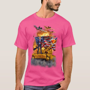 United Staaten President Donald Trump Epic Battle T-Shirt