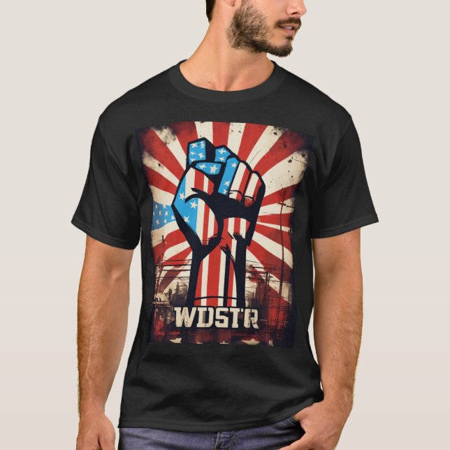🇺 🇸 United Staaten Strong T - Shirt - Bold, Patr (Vorderseite)