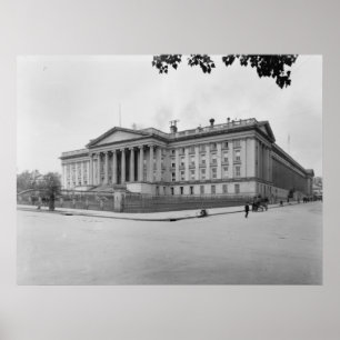 United Staaten Treasury Poster