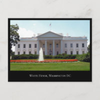 United Staaten White House Post Card
